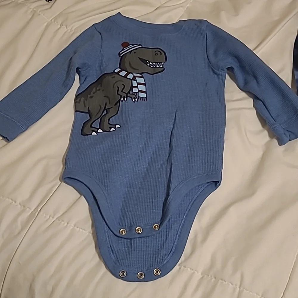 Garanimals 18M bundle Dinosaur onesie & tie-dye pants NEW